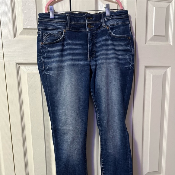 Buckle Denim - Buckle Black Womens No 53 Ankle Skinny Jeans Size 30 Stretch Dark Wash